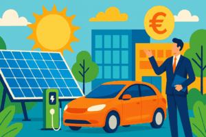 Erneuerbare Energie und elektrische Mobilität