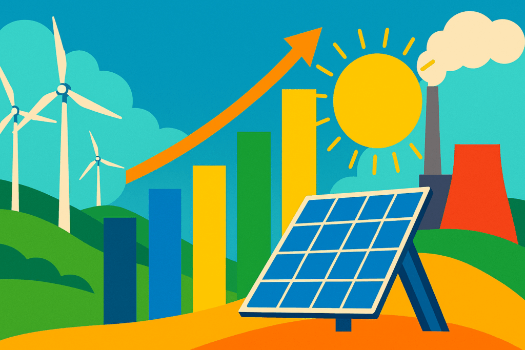 Erneuerbare und nicht-erneuerbare Energien