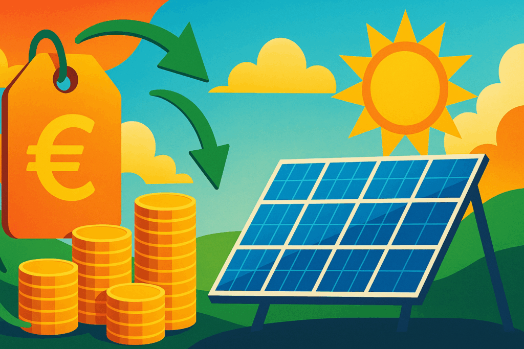 Volkswirtschaftliche Einsparungen durch Solarenergie