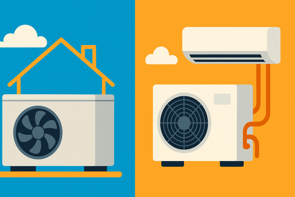 Wärmepumpe Monoblock oder Split