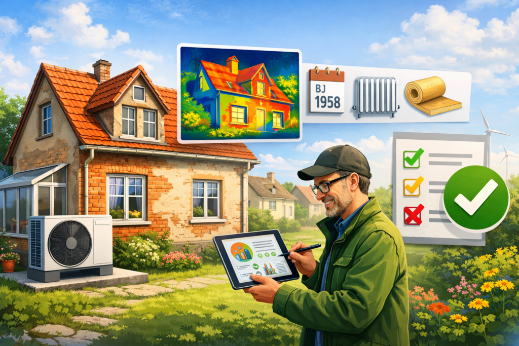 Wärmepumpe im Altbau