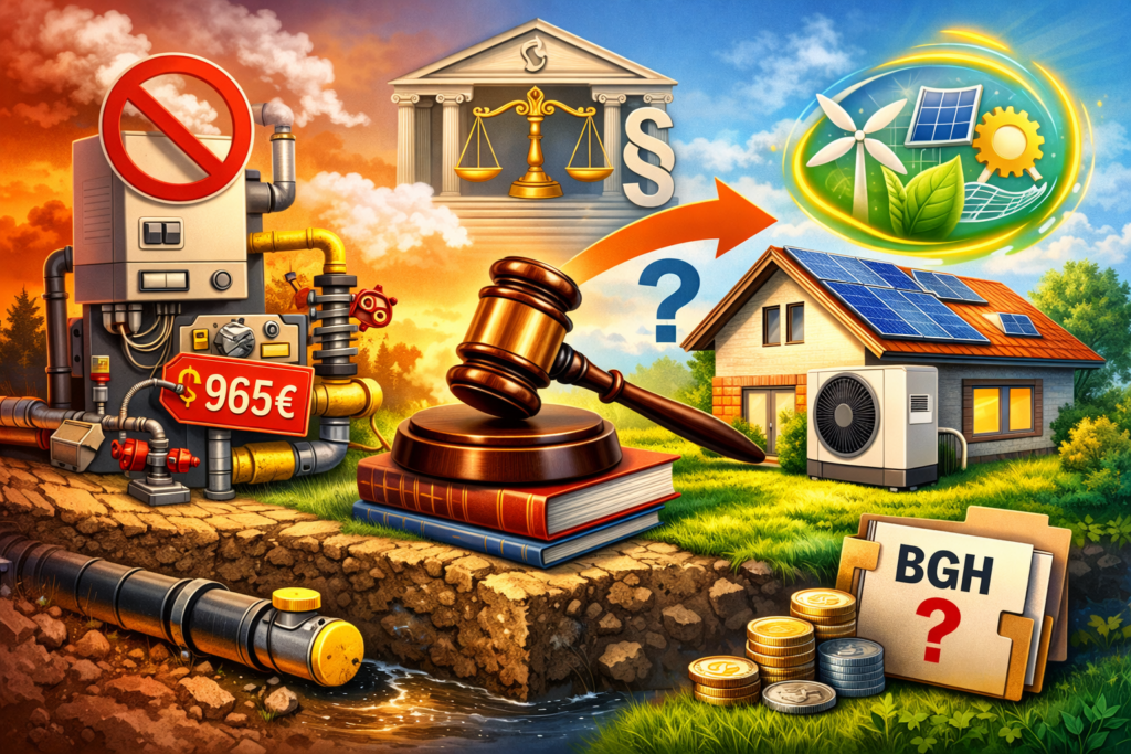 Az. 6 UKl 225 Stilllegung Gasanschlüsse