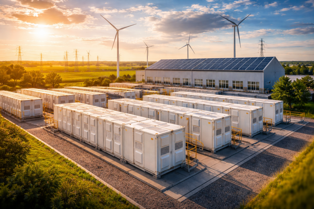 VW Großspeicher Energiehandel